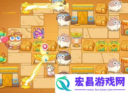 保卫萝卜4法老归来第36关图文攻略