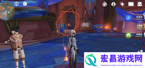 原神煅石之轮火之印供奉位置在哪
