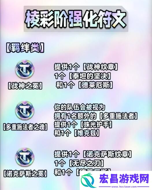金铲铲之战s9海克斯图鉴都有什么