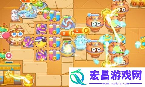 保卫萝卜4法老归来第36关图文攻略