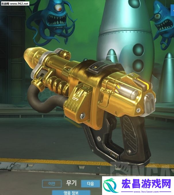 守望先锋竞争模式黄金武器介绍