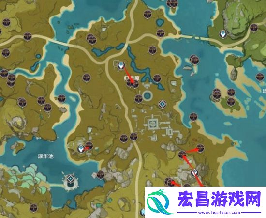 原神3.0牢固箭簇分布位置在那牢固箭簇收集路线图