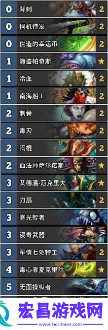 炉石传说登顶卡组合集推荐