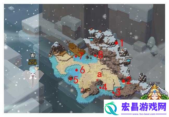 冒险岛2格里尼亚瀑布金箱子位置