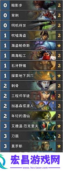 炉石传说登顶卡组合集推荐