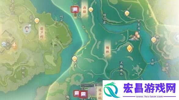 射雕梅坞吉光片羽宝箱位置大全