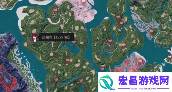 幻兽帕鲁迅雷鸟boss入口在哪