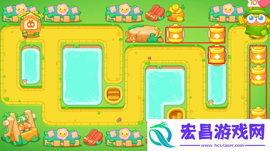 保卫萝卜4头等大事19关攻略