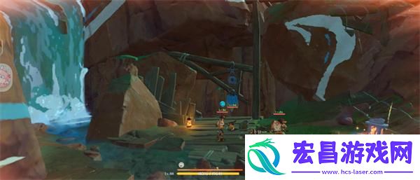 原神灵璧的洞窟怎么进入