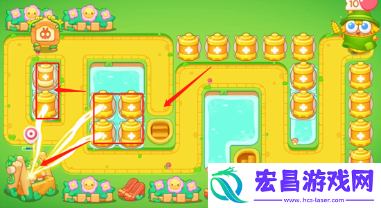 保卫萝卜4头等大事19关攻略
