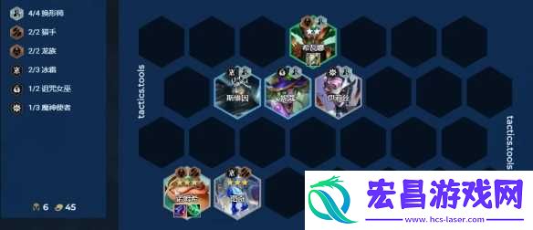 金铲铲之战S12换形龙族诺姆希阵容怎么玩
