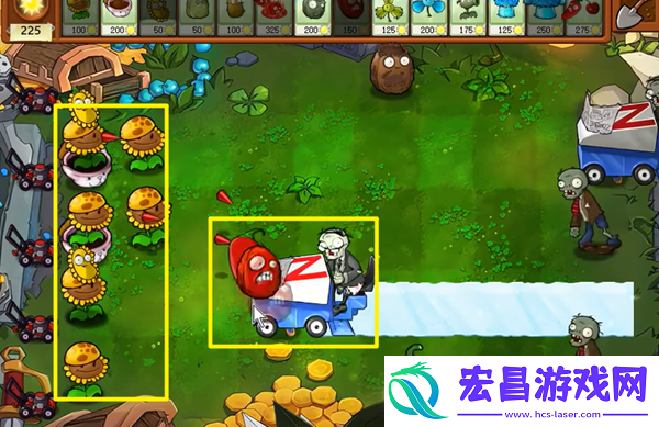 植物大战僵尸杂交版冒险53关怎么过