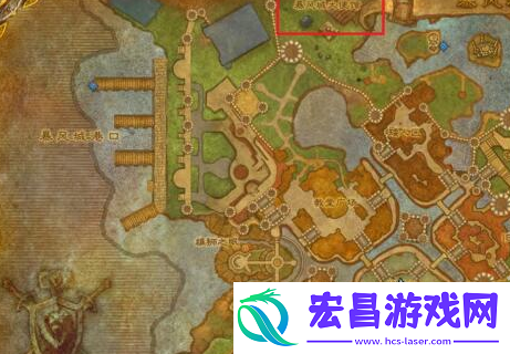 魔兽世界暴风城大使馆道标在哪