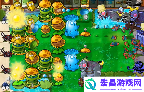 植物大战僵尸杂交版冒险57关怎么过