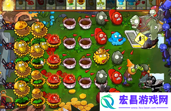 植物大战僵尸杂交版冒险52关怎么过