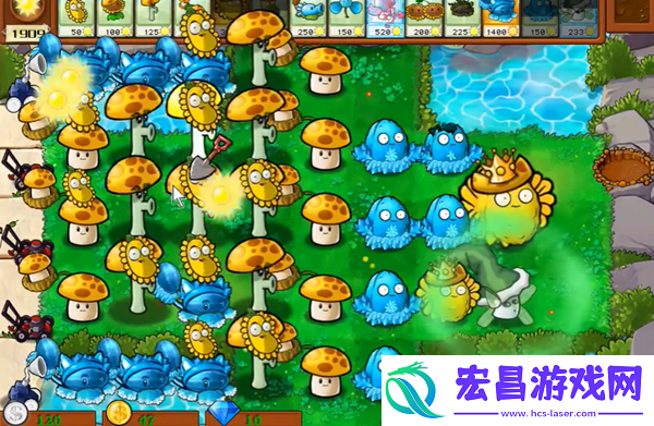 植物大战僵尸杂交版冒险55关怎么过