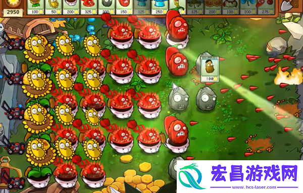 植物大战僵尸杂交版冒险51关怎么过