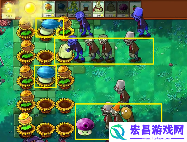 植物大战僵尸杂交版忧郁南瓜头3怎么过