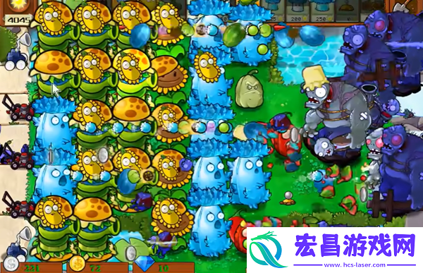 植物大战僵尸杂交版冒险57关怎么过