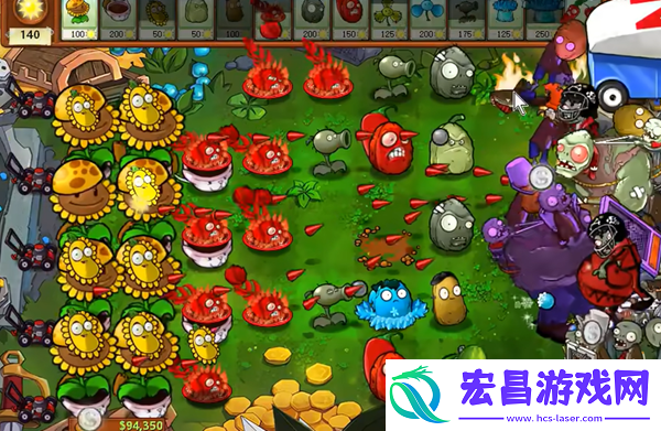 植物大战僵尸杂交版冒险53关怎么过