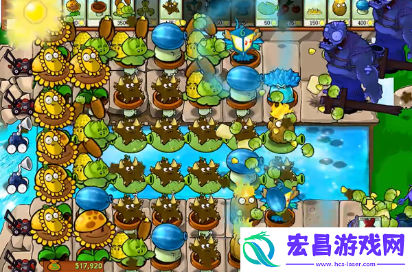 植物大战僵尸杂交版冒险22关怎么过