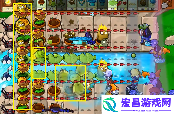 植物大战僵尸杂交版冒险22关怎么过