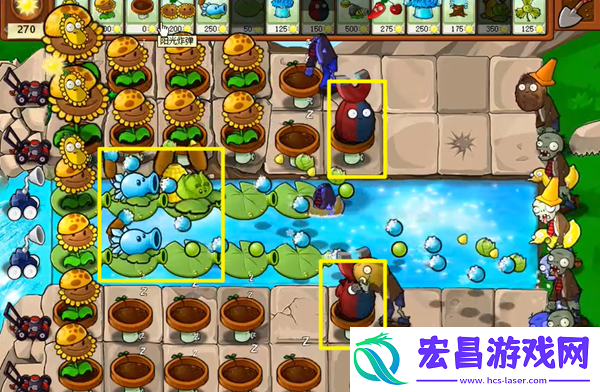 植物大战僵尸杂交版冒险24关怎么过