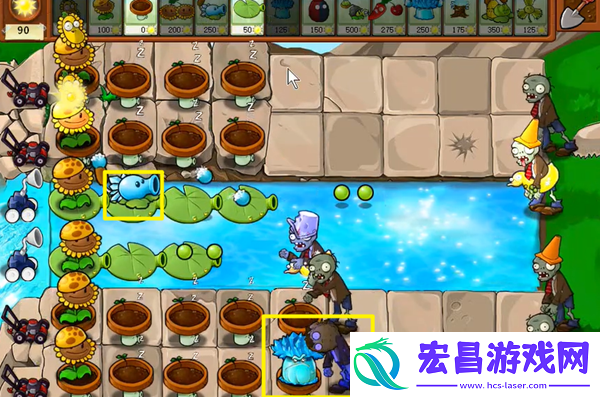 植物大战僵尸杂交版冒险24关怎么过