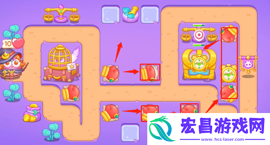 阿波与魔法宝藏第87关怎么过