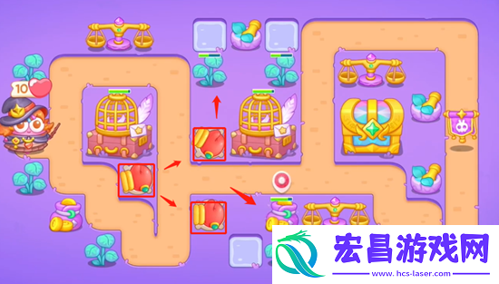 阿波与魔法宝藏第87关怎么过