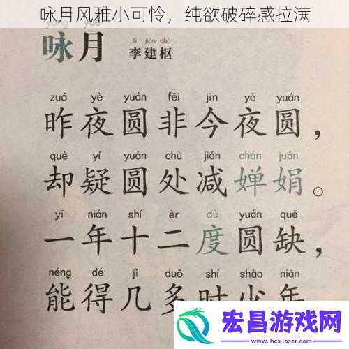 咏月风雅小可怜