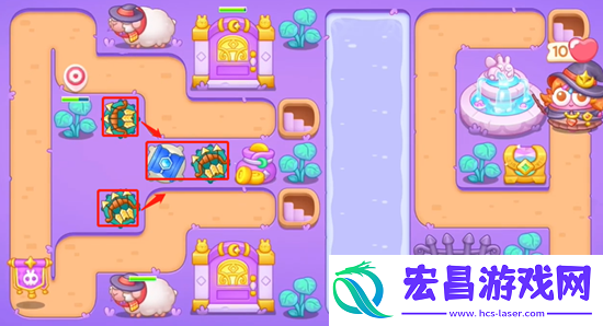阿波与魔法宝藏第86关怎么过