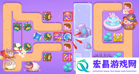 阿波与魔法宝藏第86关怎么过
