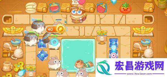 保卫萝卜4法老归来第49关攻略