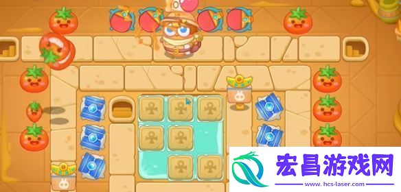 保卫萝卜4法老归来第49关攻略
