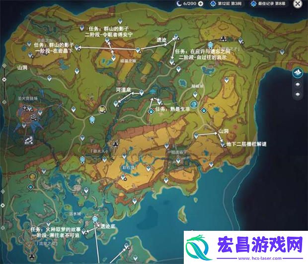 原神纳塔隐藏锚点有哪些