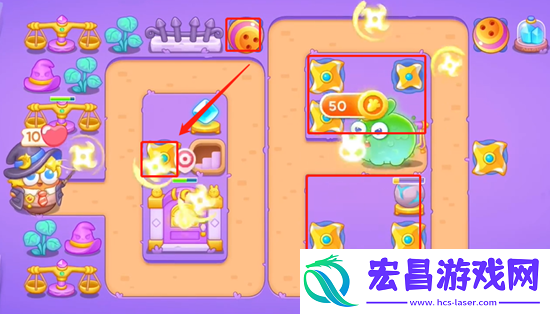 阿波与魔法宝藏第74关怎么过