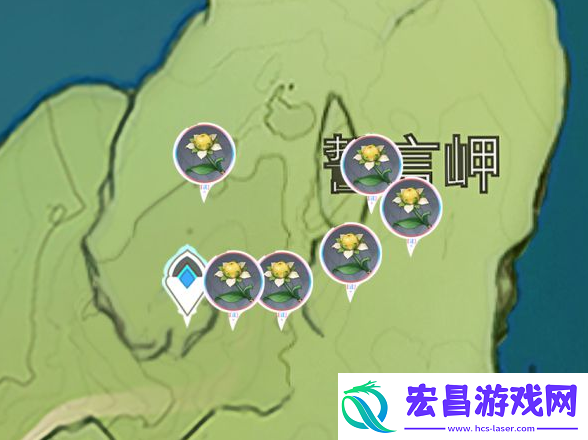 原神甜甜花位置一览