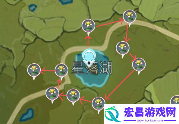 原神甜甜花位置一览