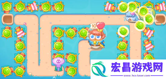 保卫萝卜4嗨钓度假岛第4关怎么过