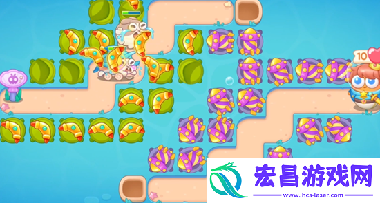 保卫萝卜4嗨钓度假岛第5关怎么过