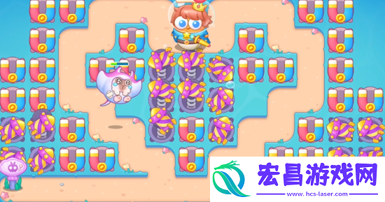 保卫萝卜4嗨钓度假岛第6关怎么过