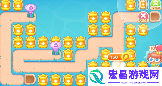 保卫萝卜4嗨钓度假岛第18关怎么过