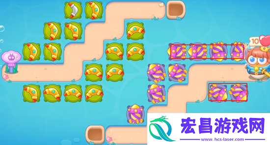 保卫萝卜4嗨钓度假岛第5关怎么过