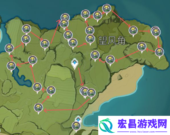 原神甜甜花位置一览