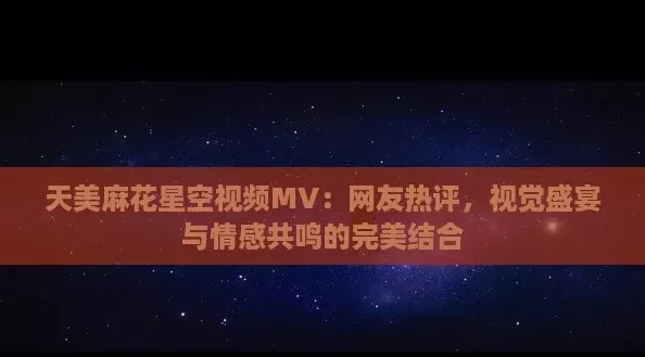 天美麻花星空视频MV