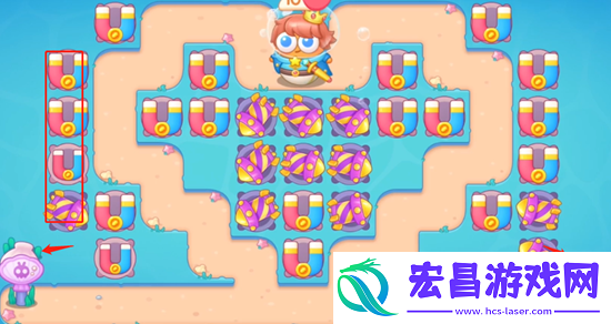 保卫萝卜4嗨钓度假岛第6关怎么过