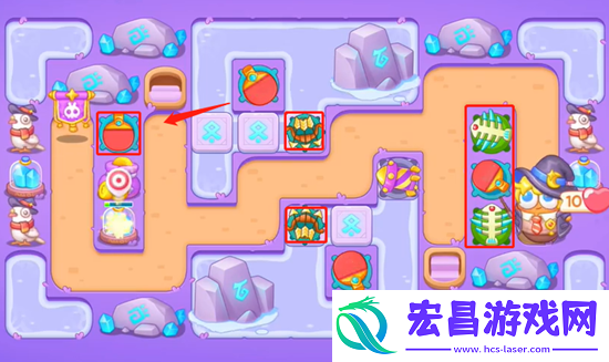 阿波与魔法宝藏第49关怎么过