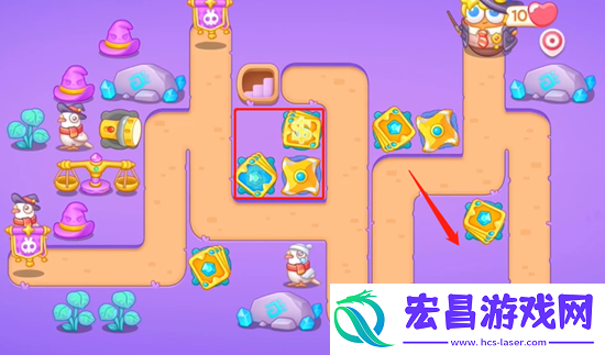 阿波与魔法宝藏第32关怎么过