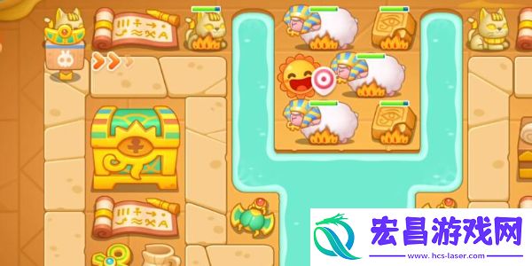 保卫萝卜4法老归来27关怎么过